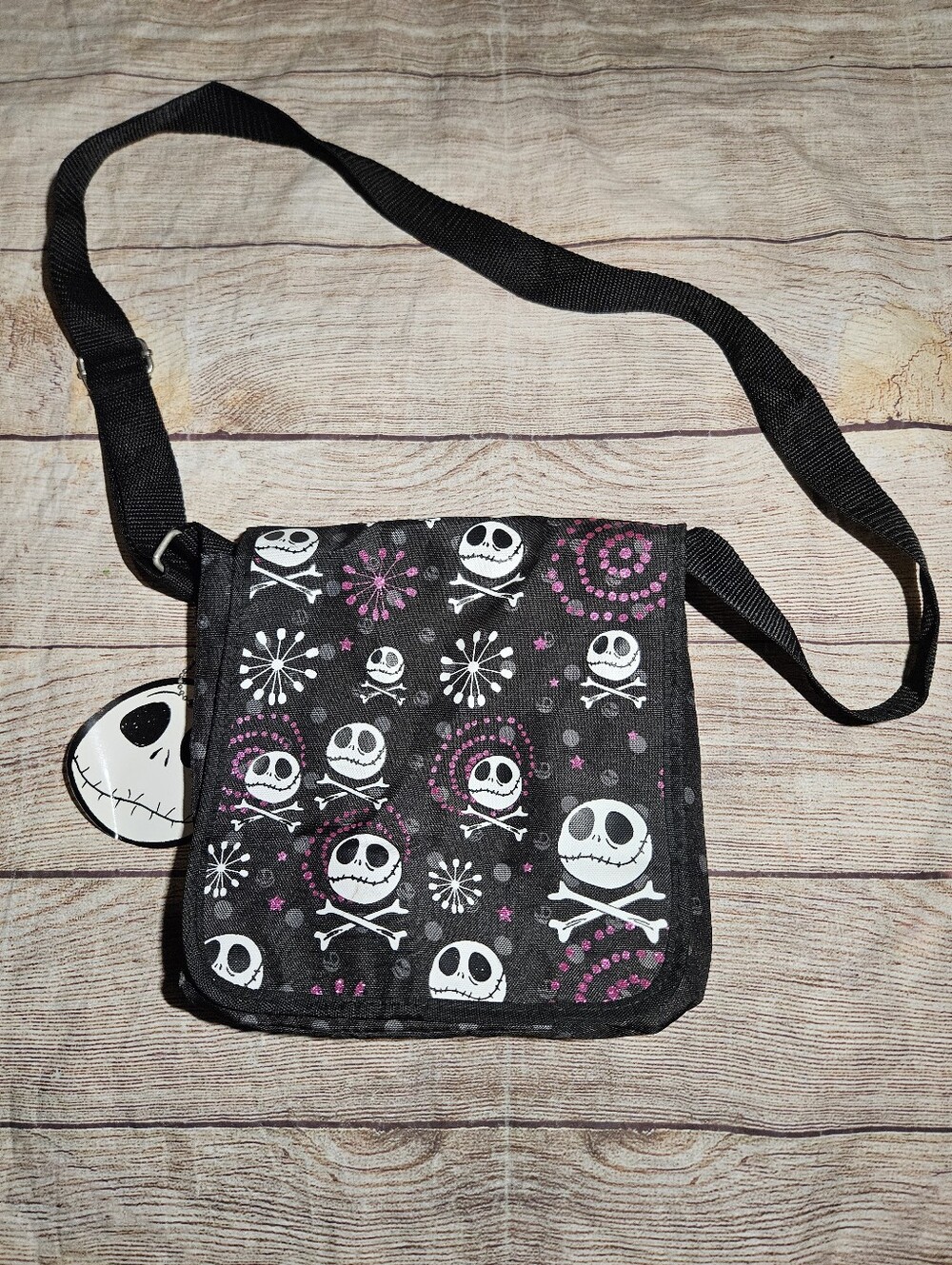 Disney nightmare before christmas loungefly jack skellington crossbody bag